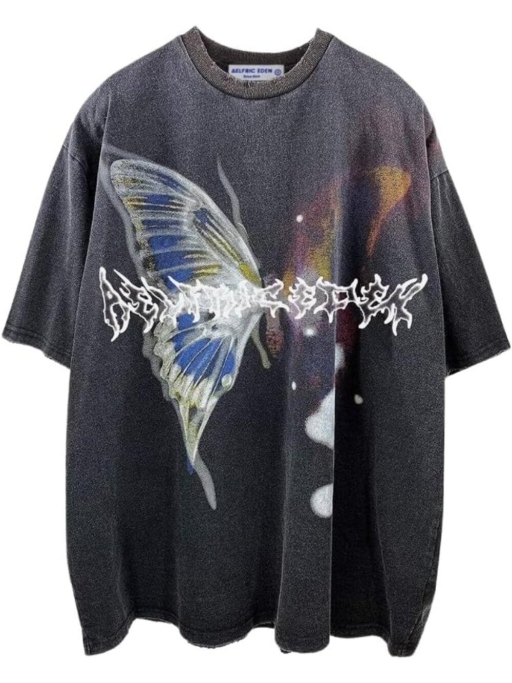 Vintage Butterfly Graphic Tee for Men | Trendy Casual Shirt | Unique Style